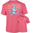 Product image for Southernology Light Shine Lighthouse Comfort Colors T-Shirt