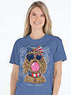 Product image for Simply Southern Liberty Dog USA T-Shirt