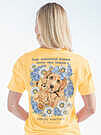 Product image for Simply Southern Dog Teddy Yellow Whiz T-Shirt