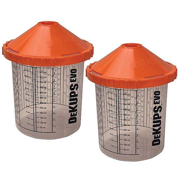 DeVILBISS® DeKUPS® EVO Disposable Paint Cup Starter Demo Kit - 24