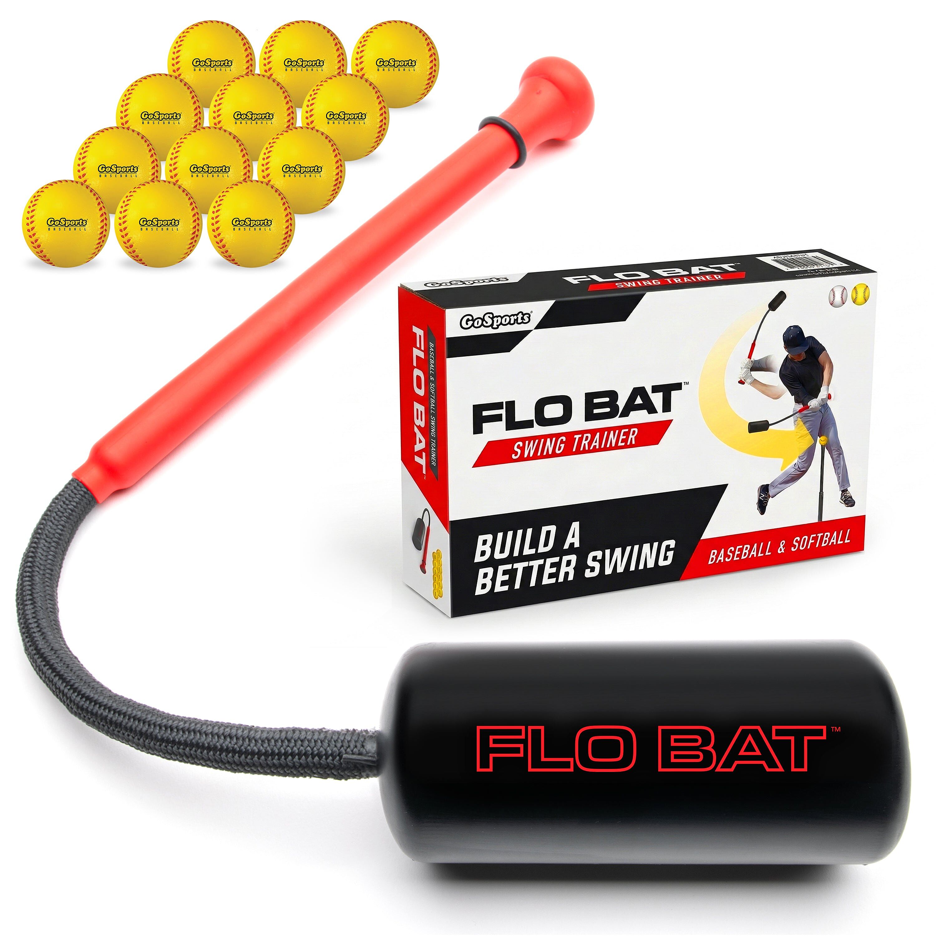 GoSports PinPoint Baseball & Softball Swing Trainer Batting Aid
