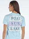 Product image for Simply Southern Boat Sun Lake T-Shirt