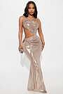 wedding guest dresses midi length Ever-Pretty Sequined Double V-Neck Sleeveless A-Line Midi Summer Formal Wedding Guest Dress