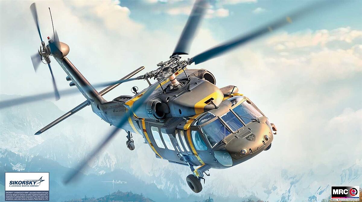 HH-60H Rescue Hawk Helicopter 1/35 Kitty Hawk Models
