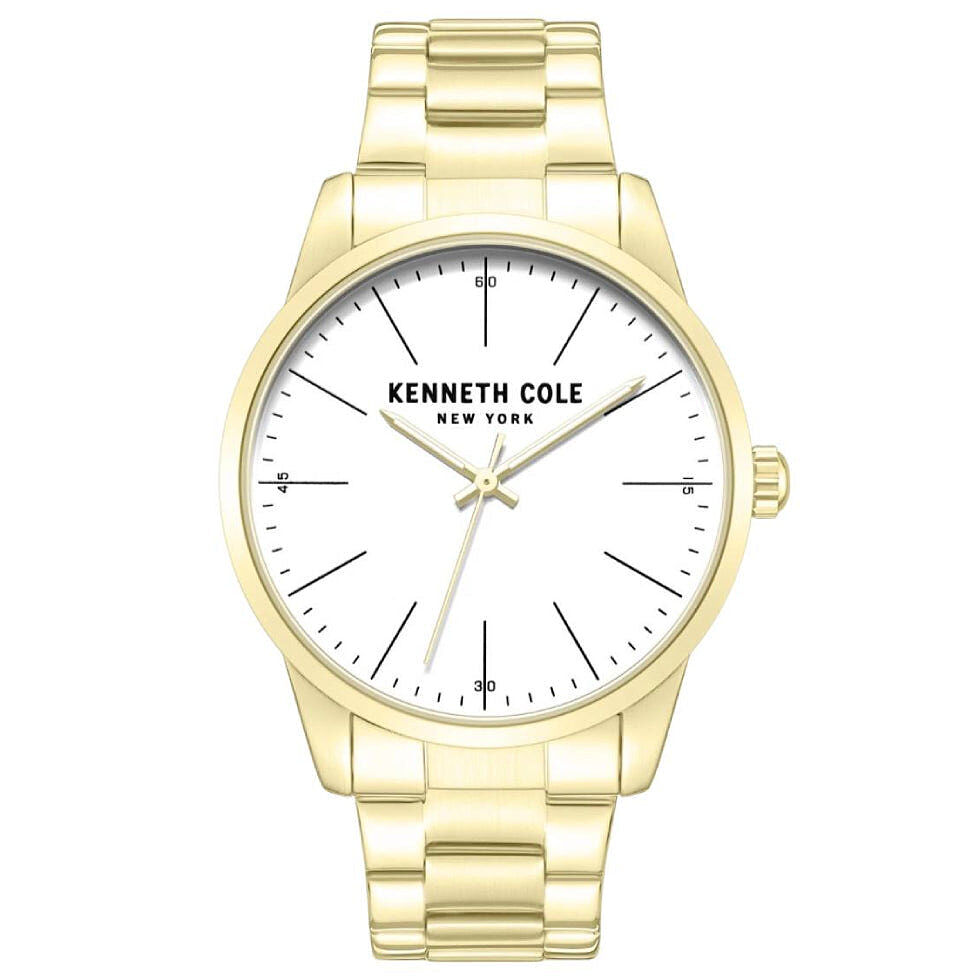 Kenneth Cole New York Men's Diamond 43mm Watch - Black Dial– Curacao