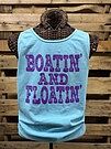 Product image for Southern Chics Boatin And Floatin Comfort Colors Tank Top