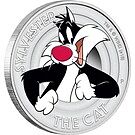 Product image for 2018 50c Looney Tunes - Sylvester 1/2oz Silver Proof Coin