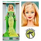 Product image for Birthstone Collection August Peridot Barbie Doll 2002 Mattel C5326