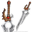 Product image for 44" Shalamayne Greatsword Varian Alliance King Stainless Steel Decorative Plaque