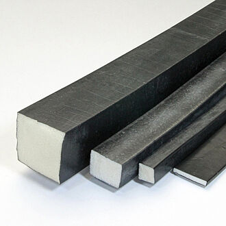 コクゴ クロロプレンゴムゴムスポンジ角紐 5mm×25mm×95m 07-084-06-95