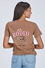 Product image for Simply Southern Rodeo Horse Washed Umber T-Shirt