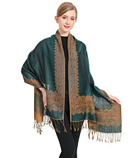 FashionAnything.com - Pale Pink Solid Pashmina Label Scarf