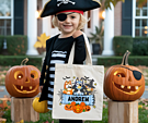 Product image for PERSONALIZED- Trick-Or-Treat Bags- 30 Design Options!
