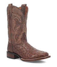 大猿 Durango® Men's PRCA Collection Full-Quill Ostrich Western