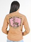 Product image for Simply Southern Pink Camo Deer Long Sleeve T-Shirt