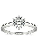 Product image for Classic Six-Prong Solitaire Engagement Ring in Platinum