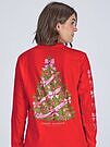 Product image for Simply Southern Bow Tree Holiday Long Sleeve T-Shirt