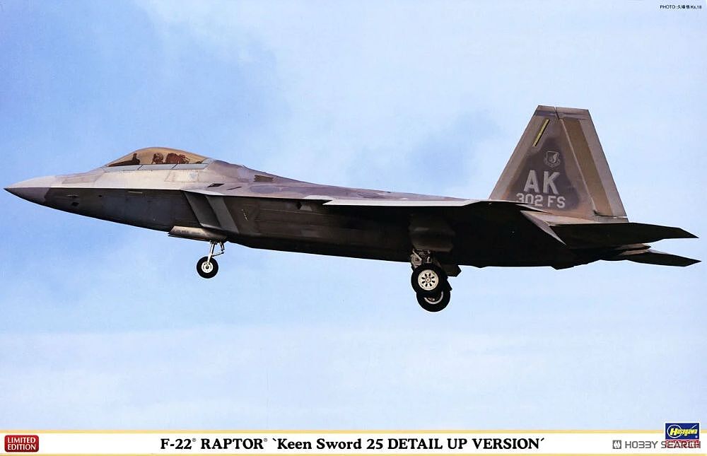 F-22 Raptor Mobius 1 Fighter (Based on Aces Combat 7 Skies