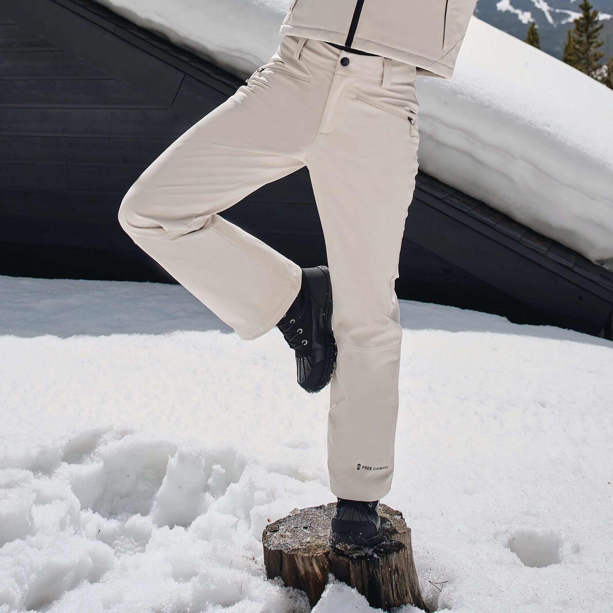フォルクル・レディースパンツsizeUSサイズS Women's Plus Size Nimble Super Softshell® Ski Pants – Free Country