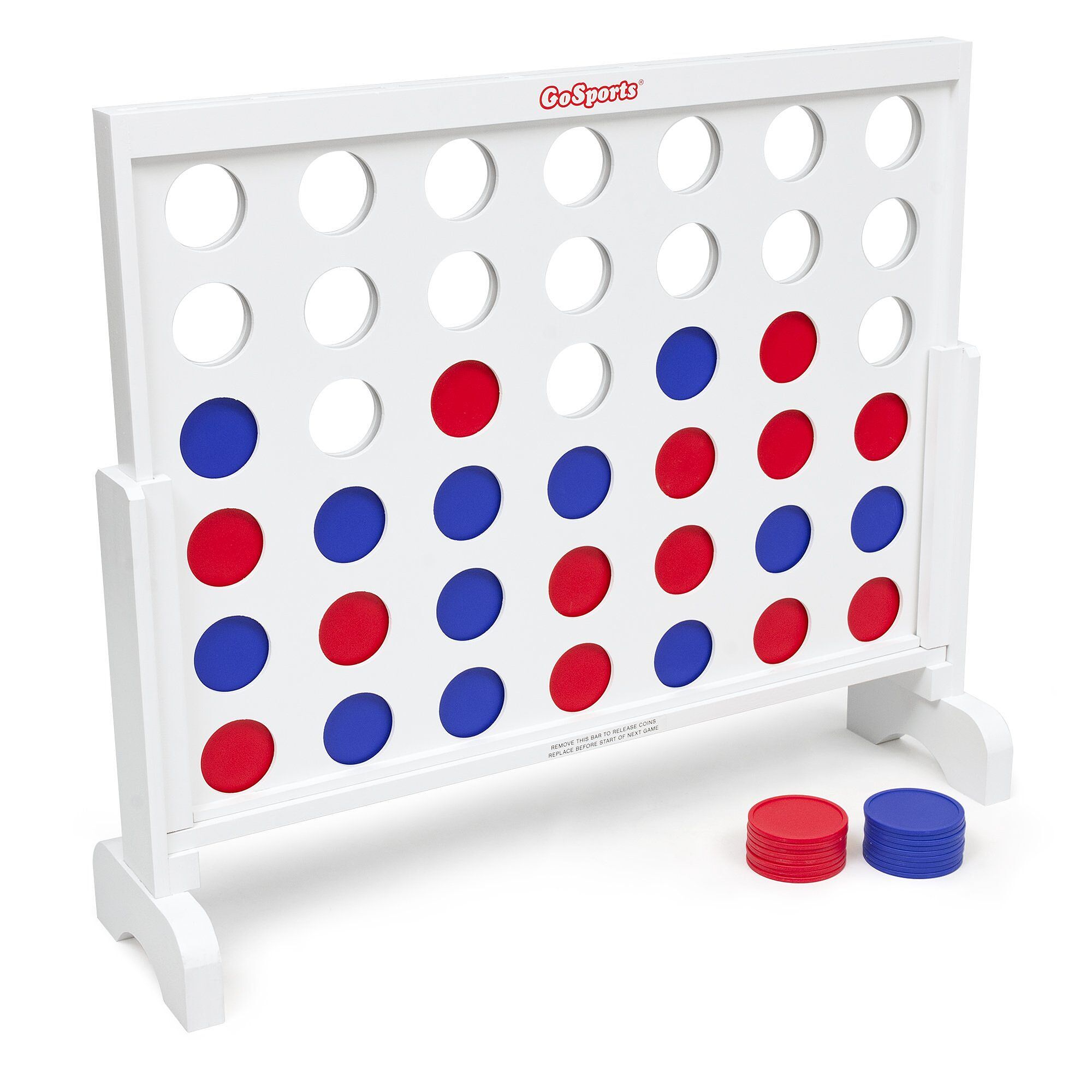 GoSports Premium Wood Stained Six Player Croquet Set