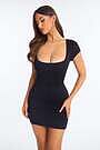 kenzie mini dress black Kenzie Mini Dress Black