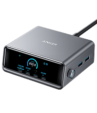 Anker Prime Charger (200W, 6 Ports, GaN)