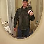 milwaukee performance men's denim biker shirt with aramid