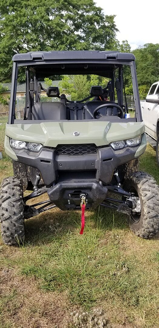 Can-Am Defender Winch Mounting Plate | SuperATV