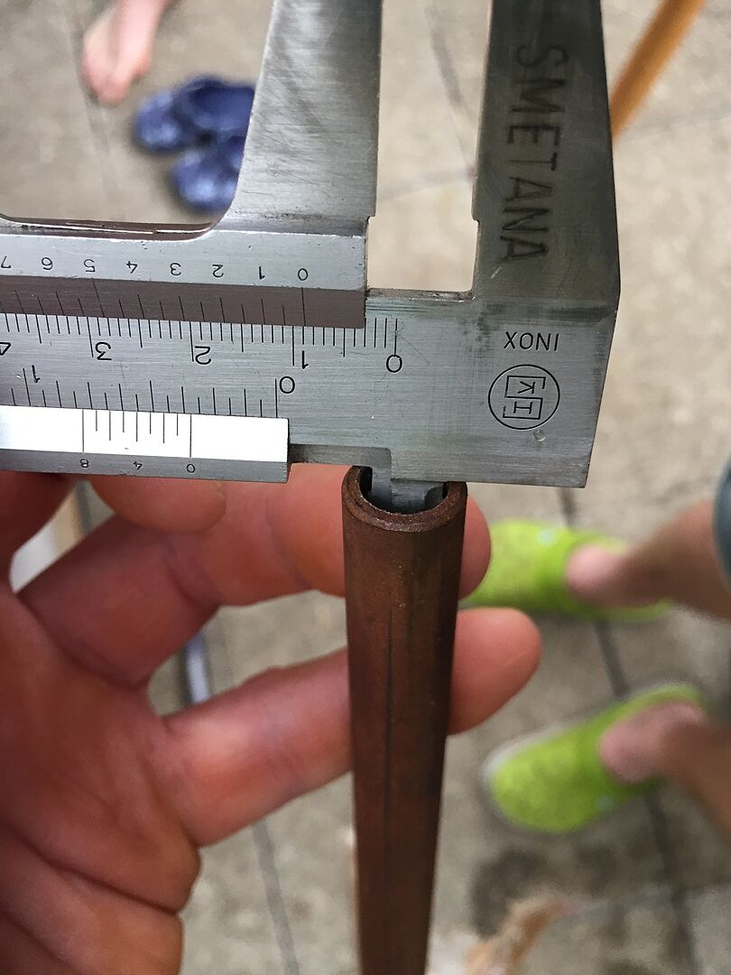 Kundenfoto zu Gartenstecker Mosaik groß 2,3 Meter hoch