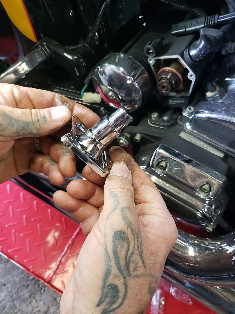 Remote Direct Starter Solenoid Button Harley Sportster XL FXST FLST FXD