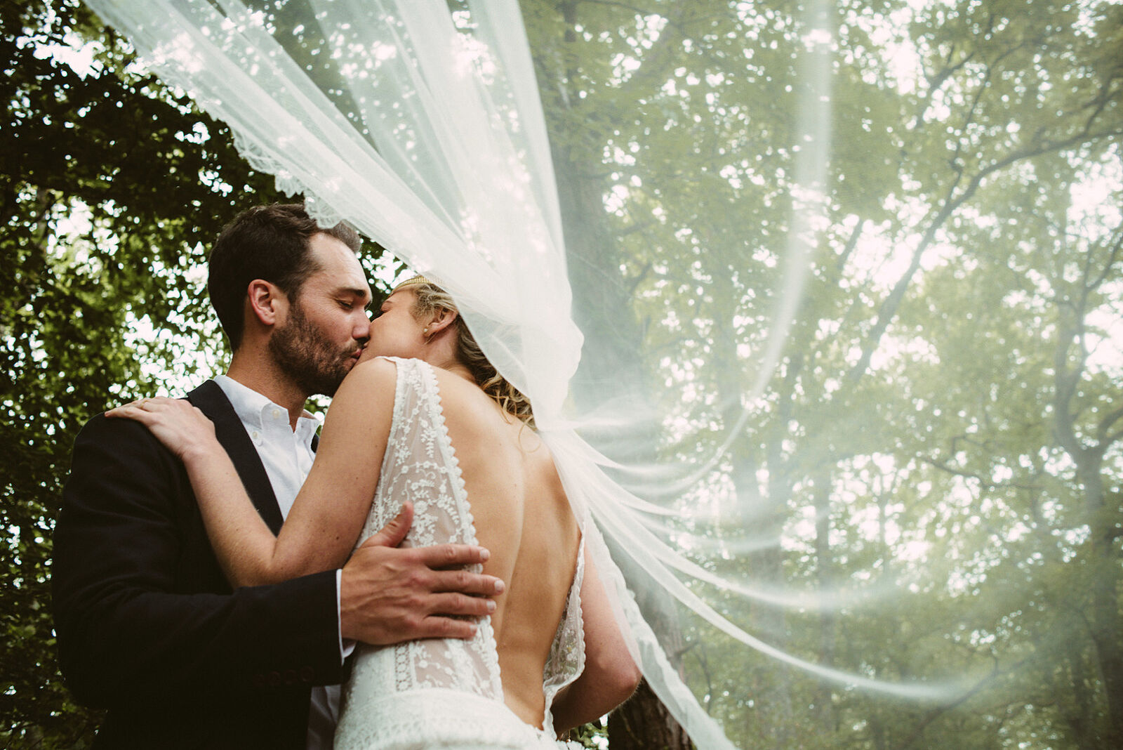 Lucy T., real Britten bride