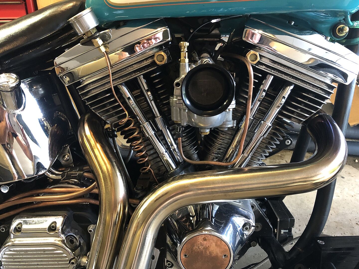 Deluxe Choke Knob Enricher for HarleyDavidson S&S Super E and G