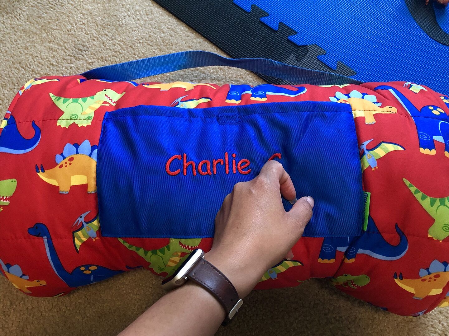 Personalized Toddler & Preschool Nap Mats Princess Dibsies