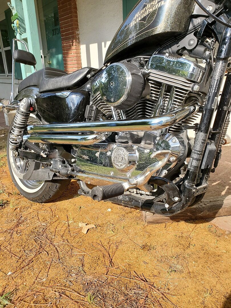 sportster shotgun pipes