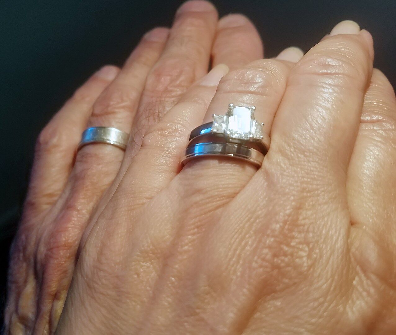 Wedding Bands + Custom Engagement Ring - All 3 Are Great + Fantastic Service!