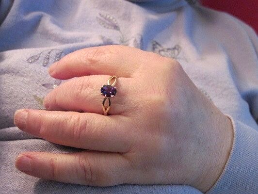 Amethyst ring