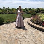 harper formal satin ball gown
