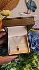 Emerald - Cut Garnet Pendant with Diamond Review by Anita Broadway