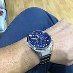 proximity pryzm bluetooth blue dial men's watch
