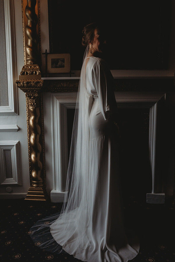 Rachael L., real Britten bride