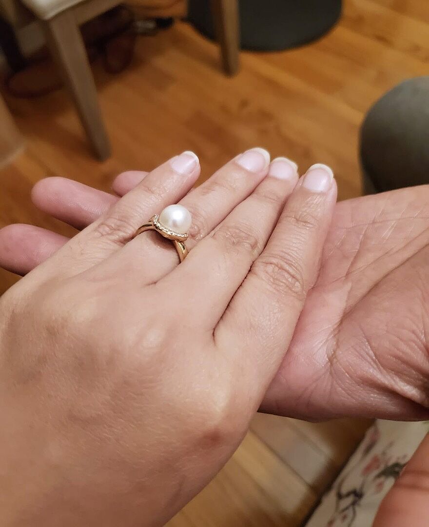 Beautiful Pearl Ring
