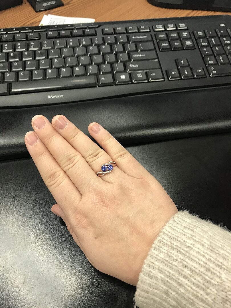 Deep Blue Tanzanite