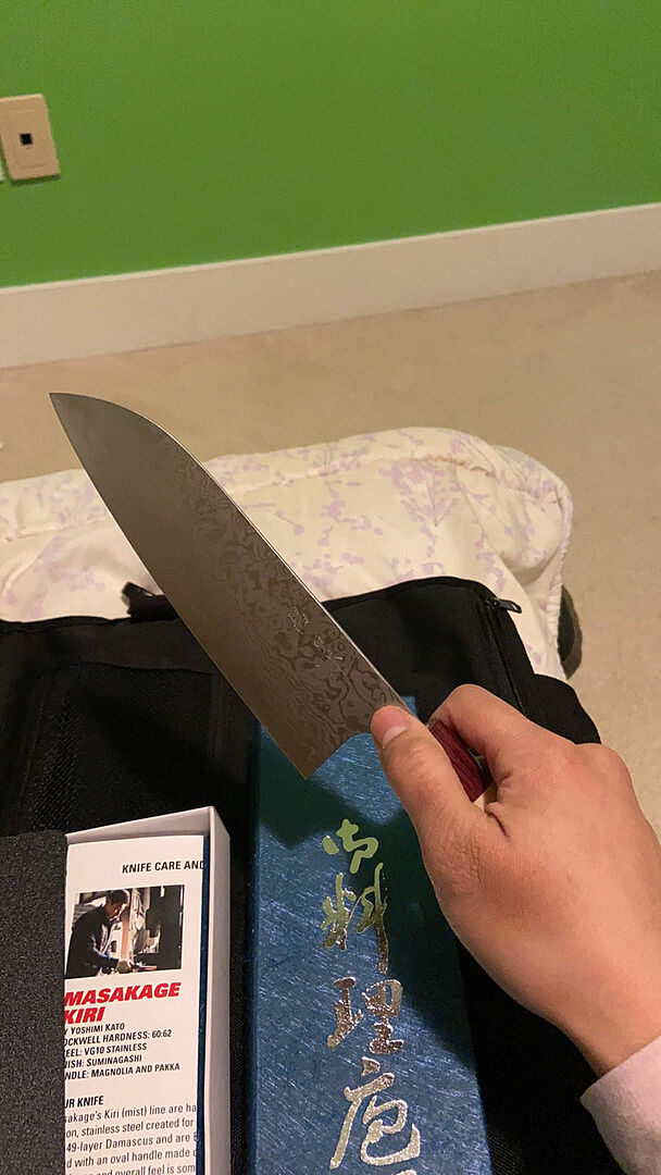 Masakage Kiri Santoku 165mm Knifewear Handcrafted Japanese Kitchen