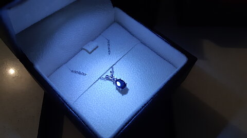 Well-Balanced Topaz Pendant