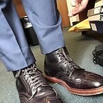 alden cordovan wingtip boots