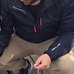 helly hansen crew jacket navy