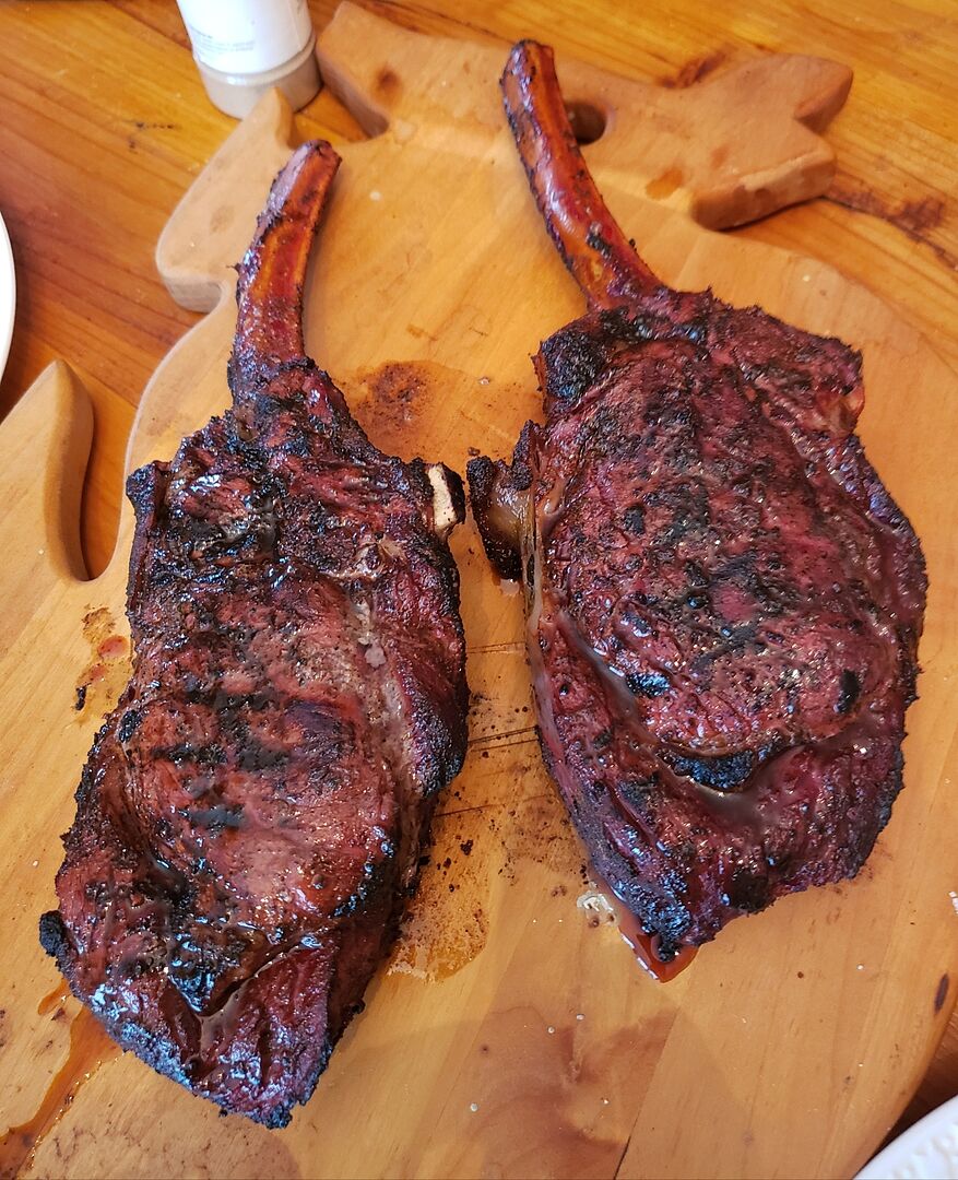 Bison Tomahawk Steak Northstar Bison