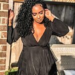 String Of Stars Romper Black