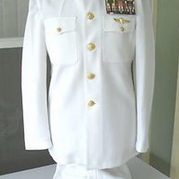 Navy Uniform Leather Nametag - Officer/CPO (E7 and above) Beautiful