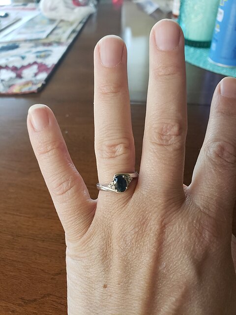 gorgeous engagement ring!